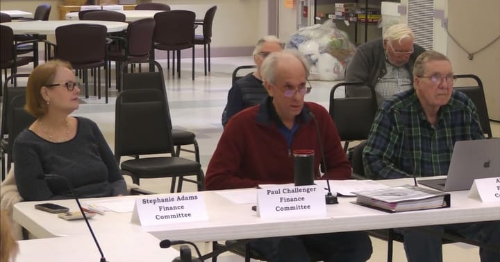 From the Finance Committee